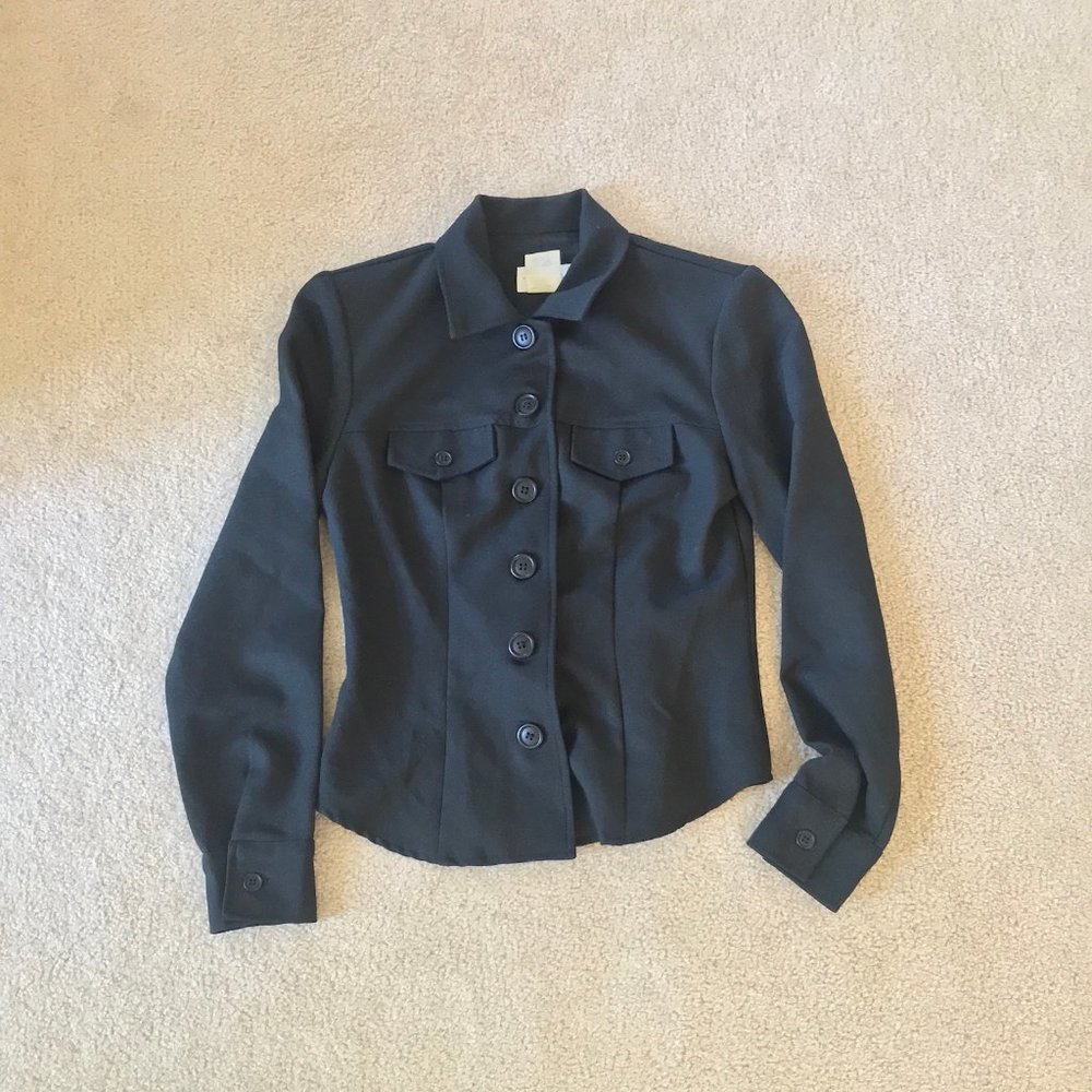 XOXO Women's Vintage Black Blazer